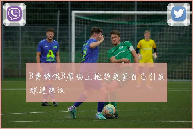 B费调侃B席场上抱怨更甚自己引发球迷热议