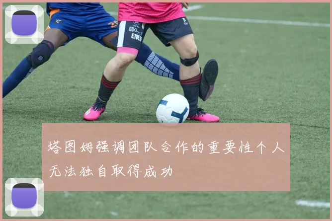 塔图姆强调团队合作的重要性个人无法独自取得成功