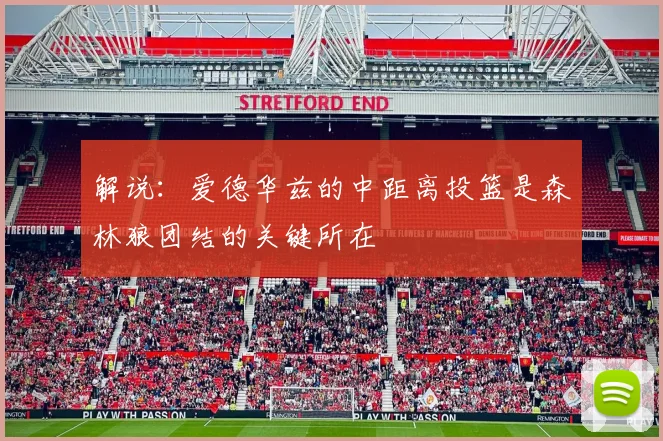 解说：爱德华兹的中距离投篮是森林狼团结的关键所在