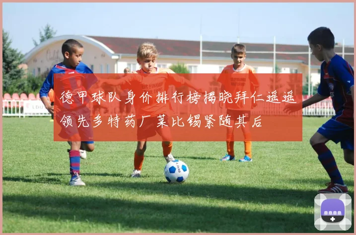德甲球队身价排行榜揭晓拜仁遥遥领先多特药厂莱比锡紧随其后